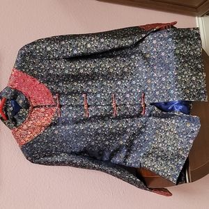 Embroidered Chinese Jacket Petite Meduim